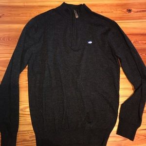 Men’s southern tide skipjack gray pullover